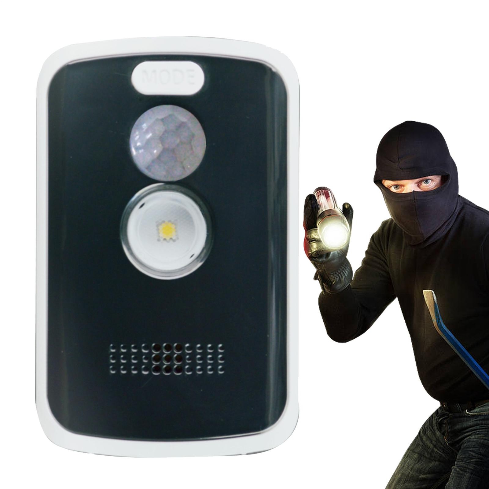 Motion Sensor Alarm Portable Wireless Alarm For Camping Indoor Security