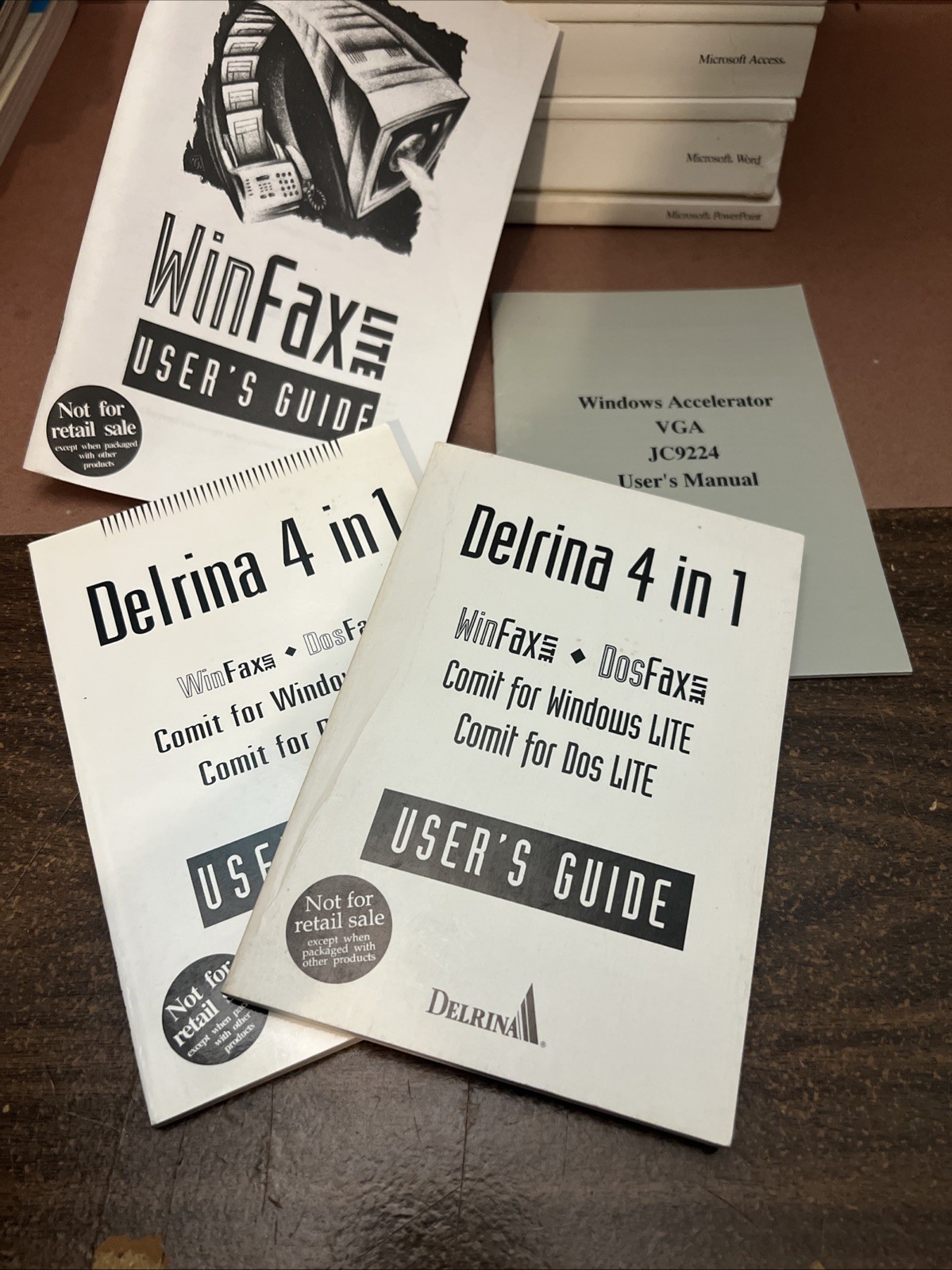 Vintage Computer Manual Guide Lot 1990s IBM Workgroups Graphics Mouse Geoworks