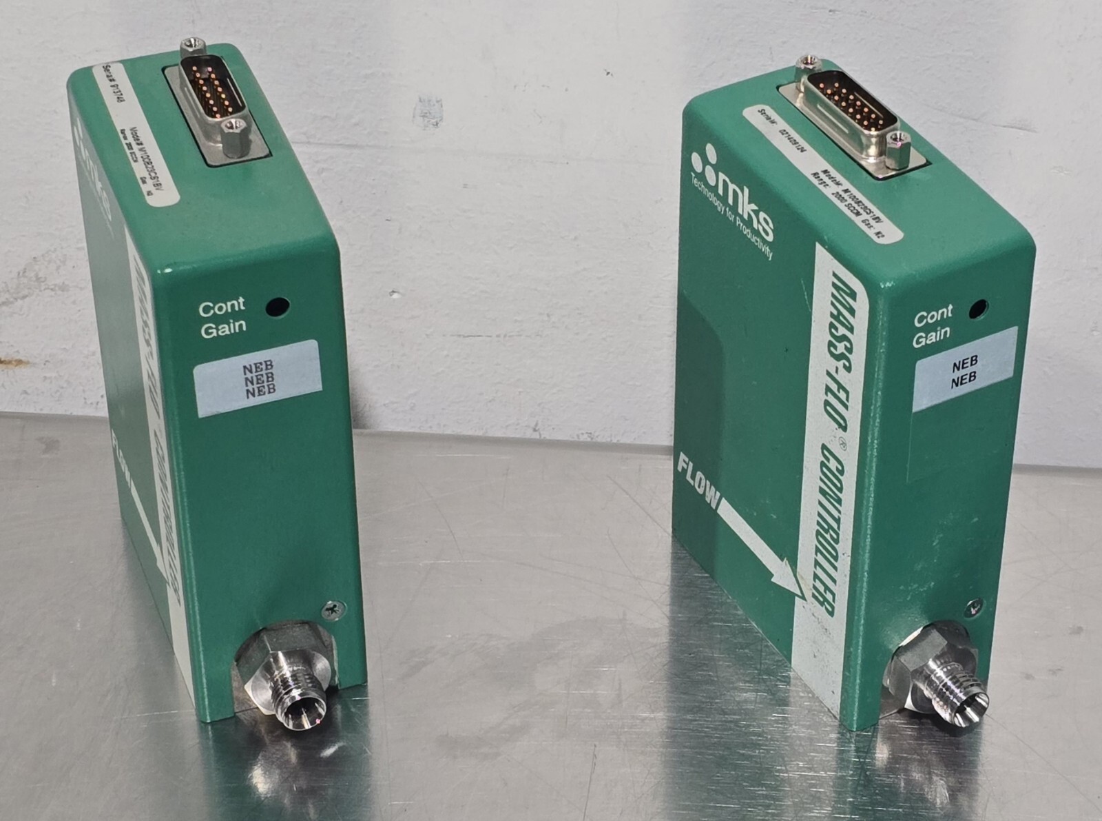 MKS M100B23CS1BV 2000 SCCM N2 Mass-Flo Controller