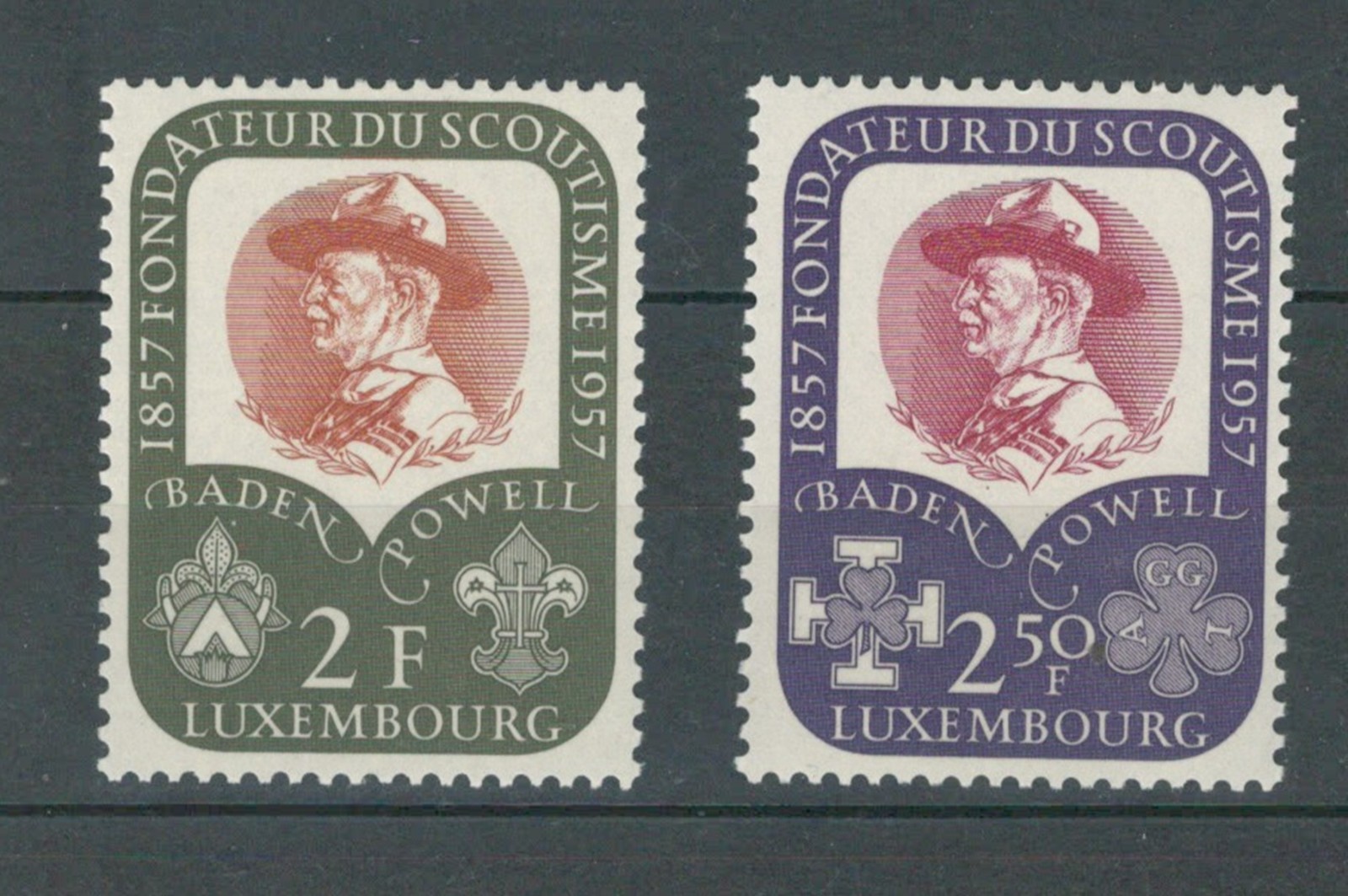 LUXEMBOURG EUROPE BOY SCOUTS   MNH SET STAMPS  LOT (LUX 229)