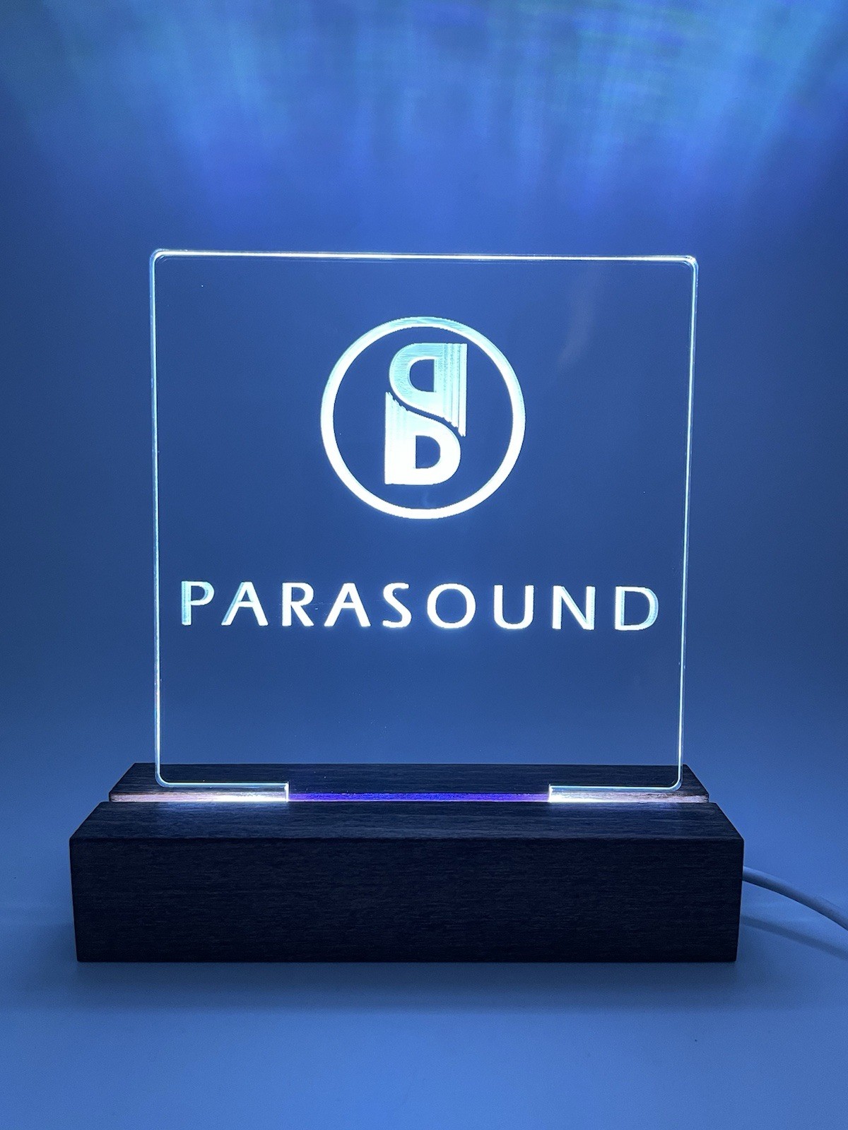 Parasound Amplifier  Audiophile LED SIGN Great For Listening Room Music Room