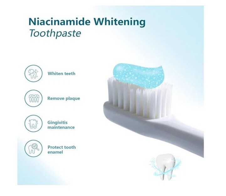 Niacinamide Whitening Toothpaste exp 5/20/2028