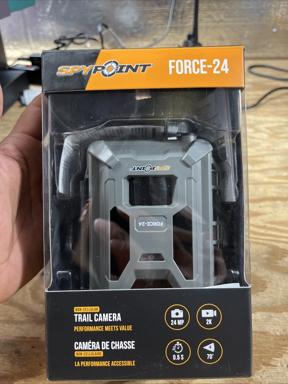 NEW SPYPOINT FORCE-24 Trail Camera 24MP 2K Video Weatherproof Non-Cellular