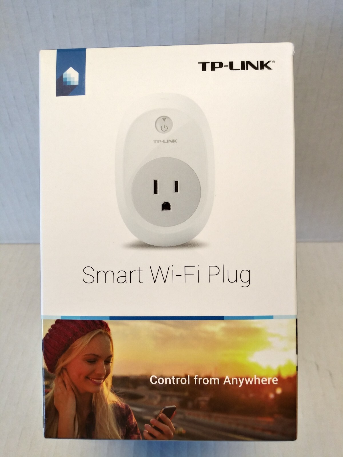 Smart Wi-Fi Plug by TP-LINK. For your smart home; Alexa, Google Asst., Cortana. 