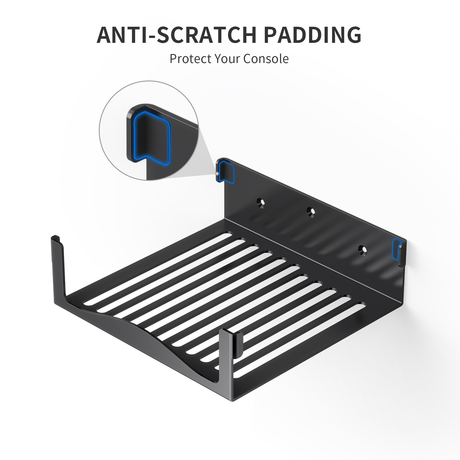 Wall Mount Bracket For Steam Machine Console Metal Holder Dissipation Bracket