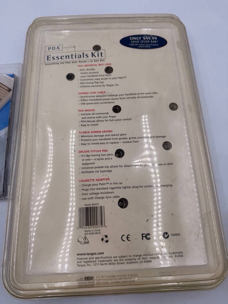 Targus Essentials Kit + Palm i705 Mini Keyboard (New in Package)