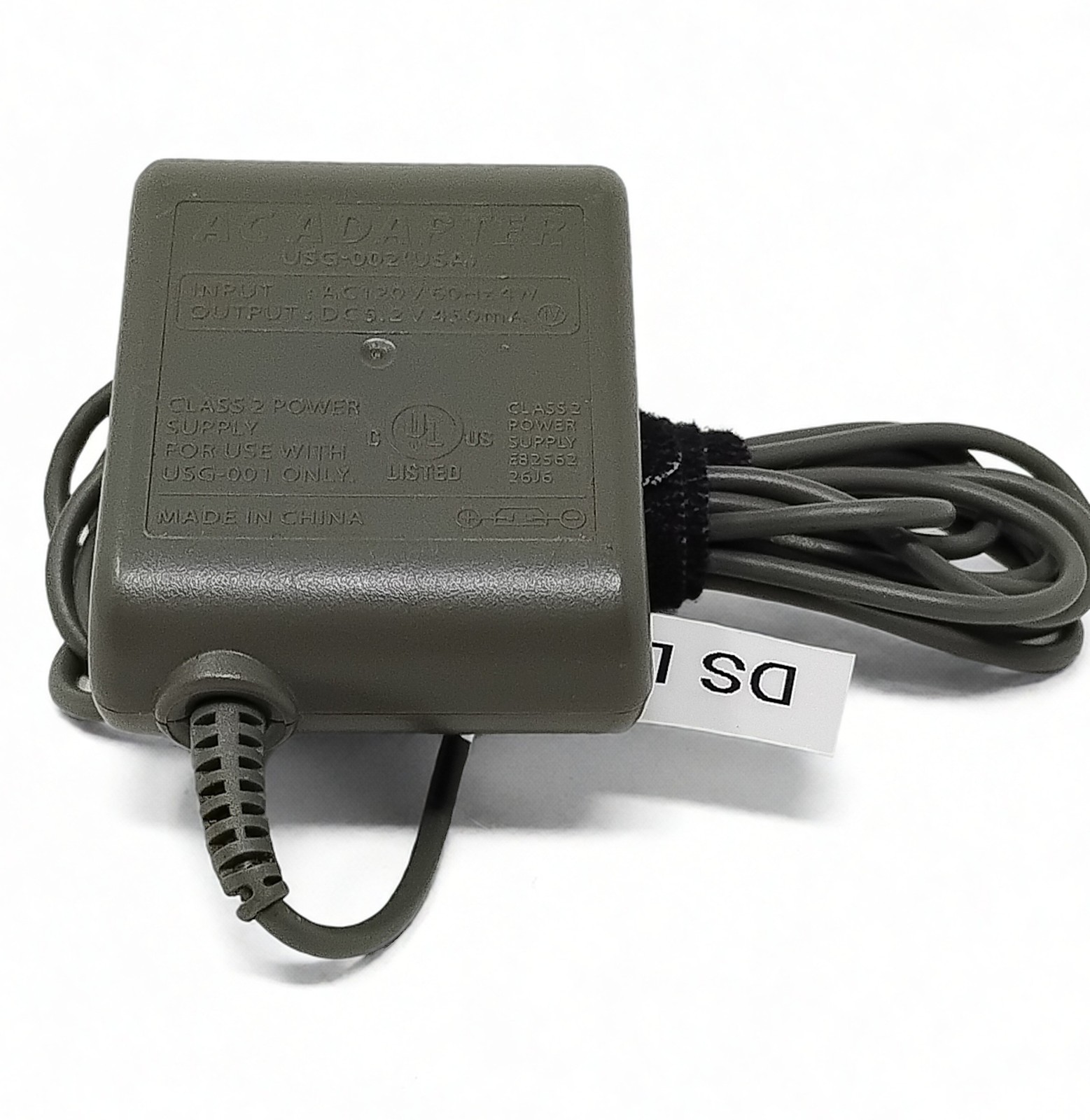 Nintendo DS Lite AC Adapter USG-002 Power Supply OEM Wall Charger Cord Original