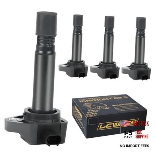 4-Pack Ignition Coils for Honda Civic 1.8L L4 UF582 - 2006 2007 2008 2009