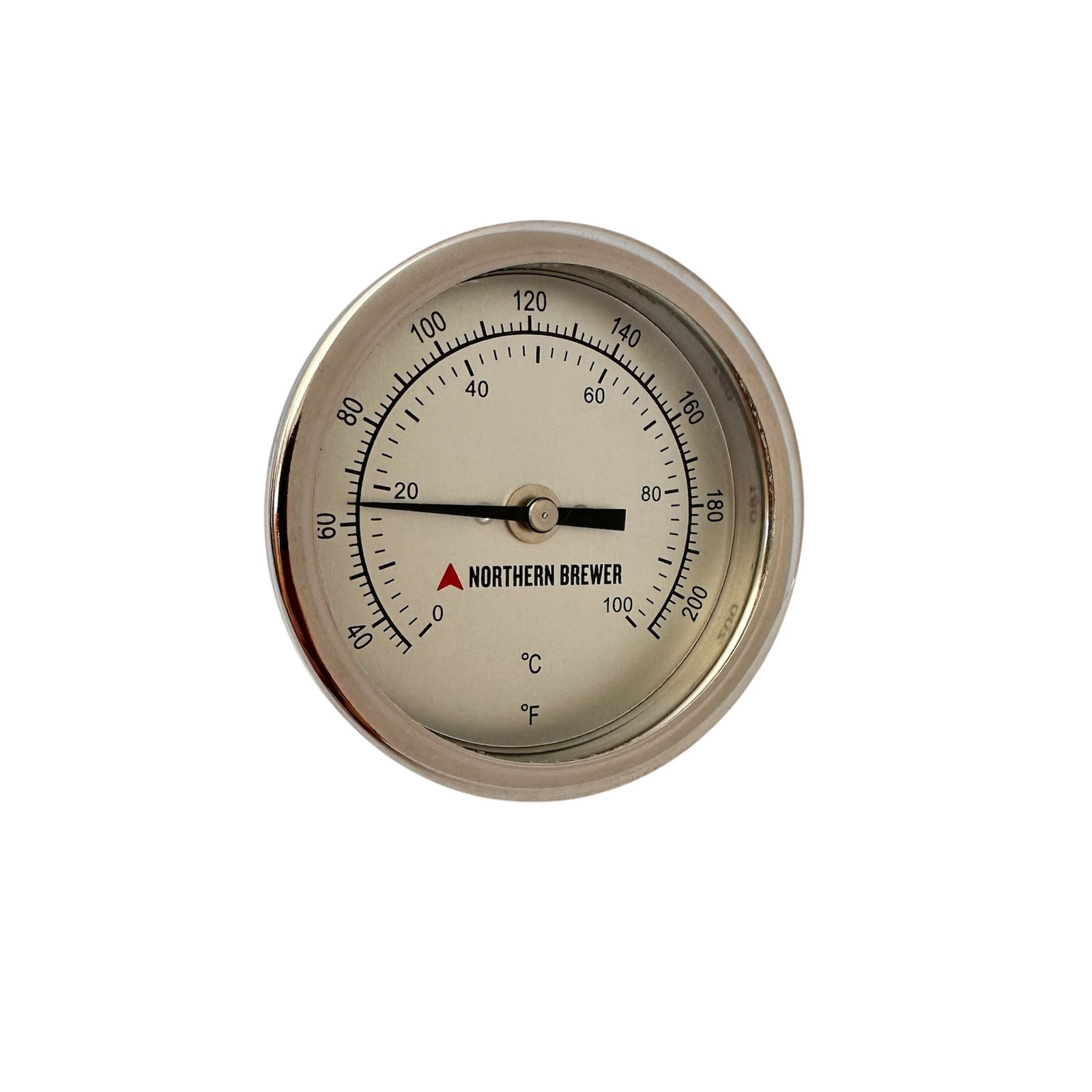 Northern Brewer Dial Thermometer Temperature Thread On Stainless Steel Homebrew