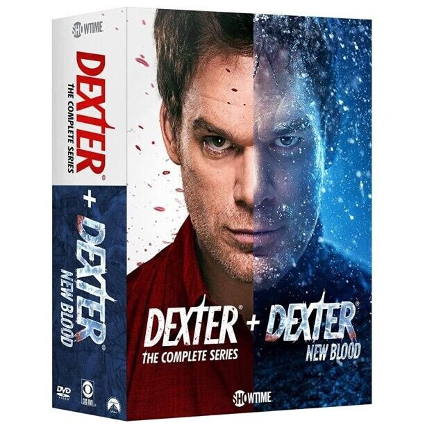 Dexter The Complete Series - Dexter plus  New Blood 36 Disc DVD BOX SET