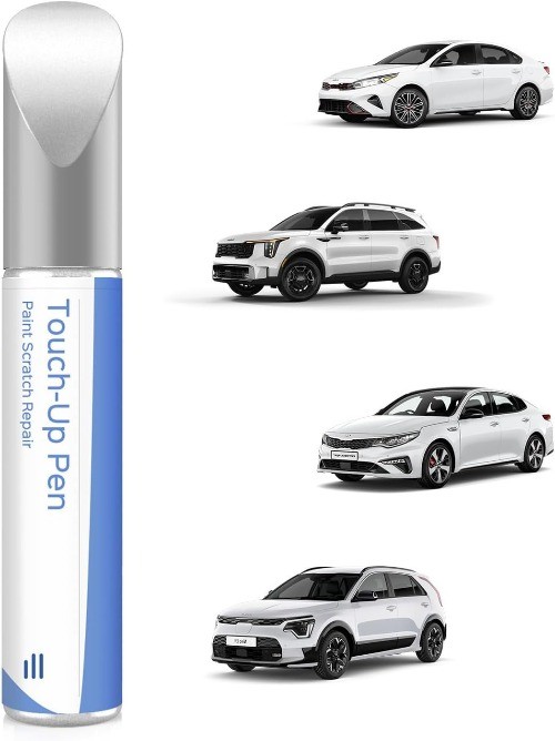 Snow White Pearl Tricoat Touch Up Paint Compatible with Exact Match Chips and Ni