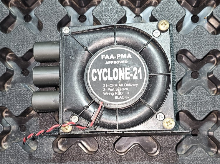 Cyclone-21-3 Avionics Cooling Fan 28V
