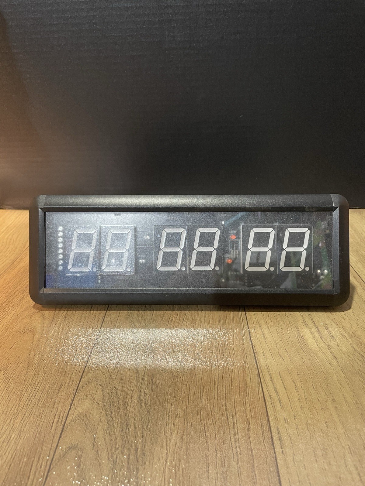 Gym Timer,LED Interval Timer Digital Countdown Wall Mounted Clock No Remote/Cord