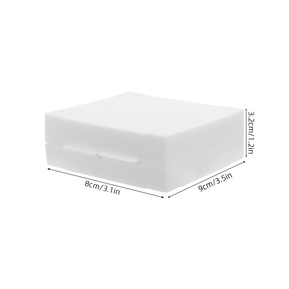 Microscope Slides Box: 25-Slot Glass Microscope Slides Storage Box - Laboratory