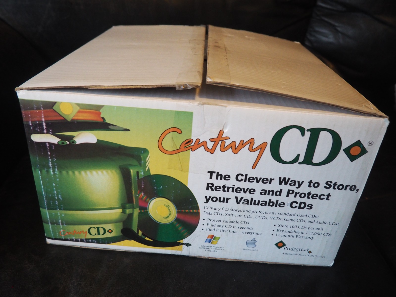 Project Lab Century Lab 100 CD DVD Storage Carousel System