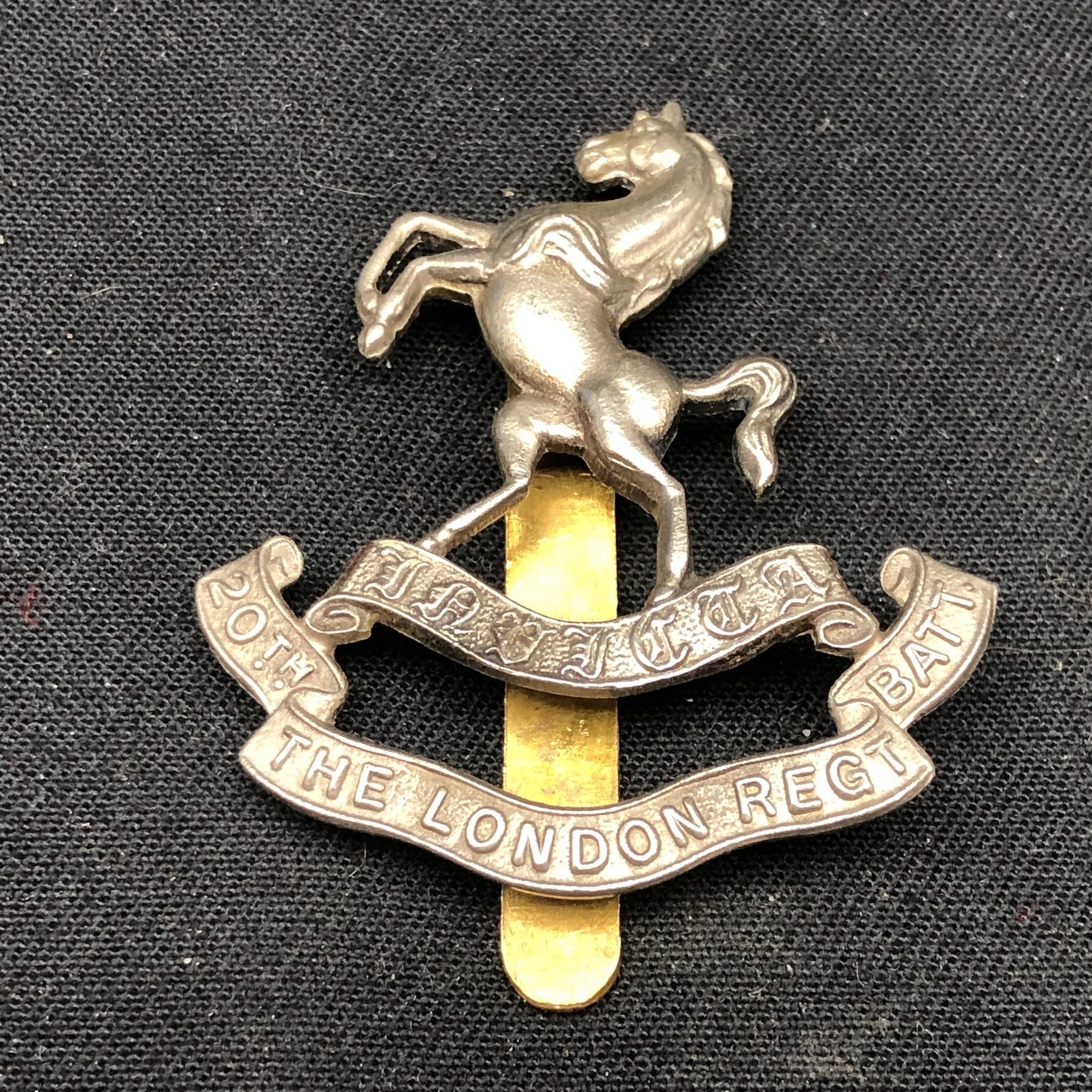 20th Battalion, London Regiment Blackheath and Woolwich - British Army Cap Badge