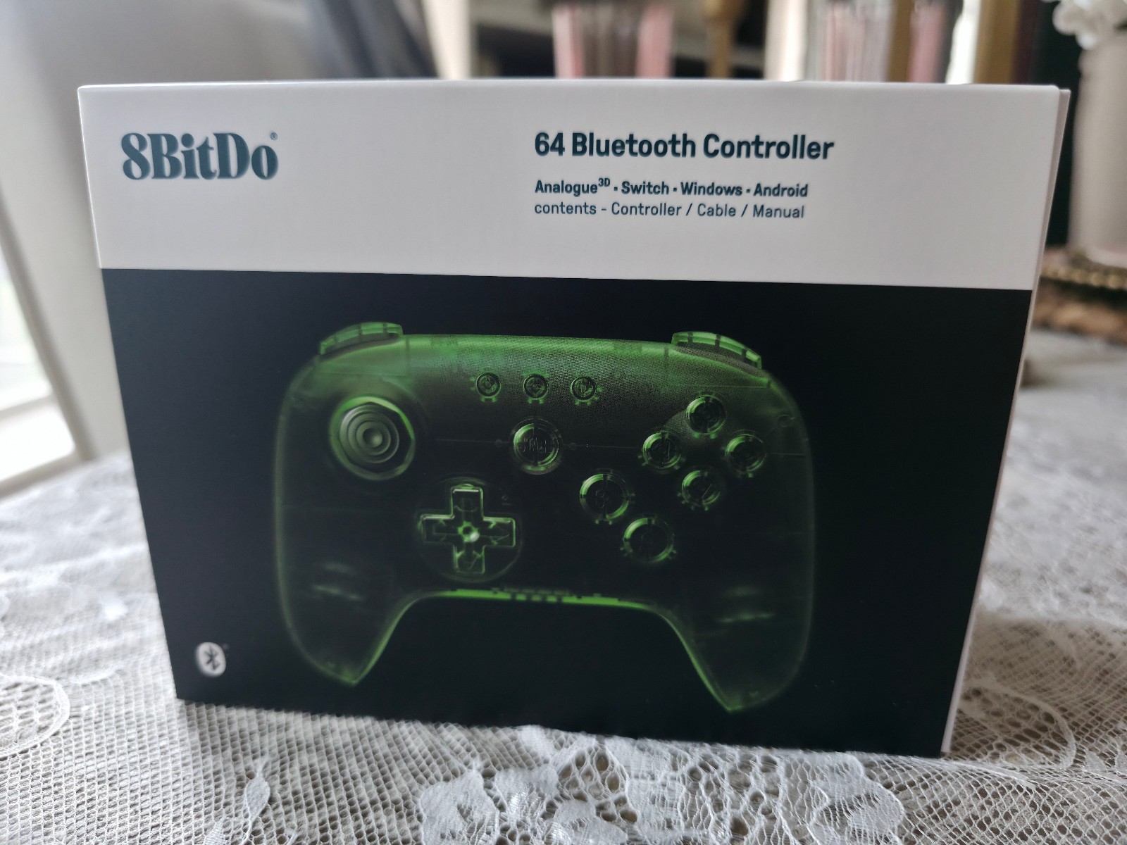 8BitDo Controller - Funtastic Edition - Jungle Green NINTENDO 64 Switch 2