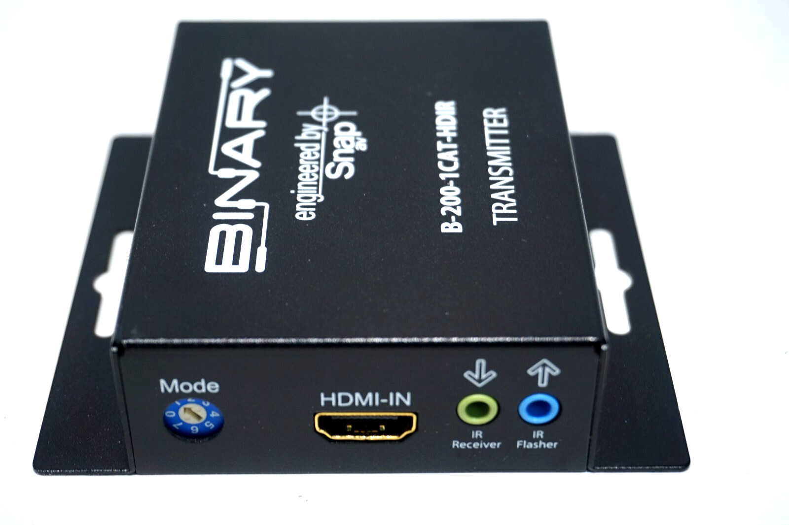 BINARY B-200-1CAT-HDIR HDMI TRANSMITTER w/AC ADAPTER & CABLE