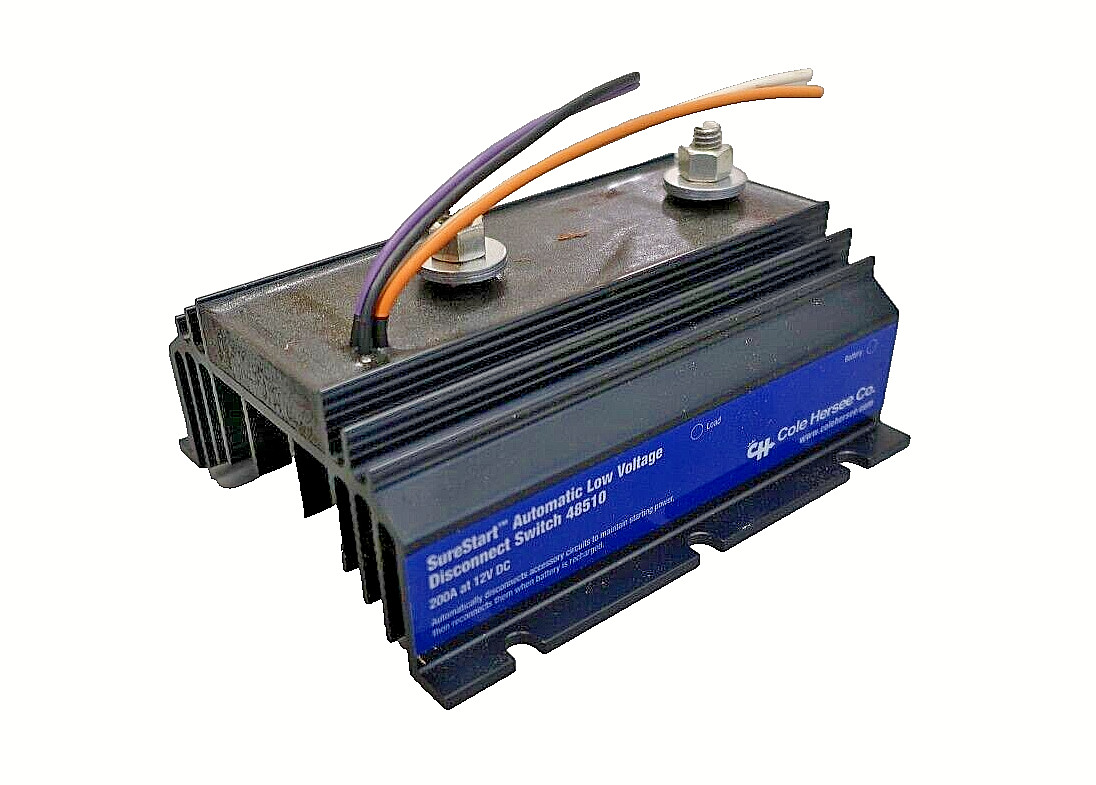 Cole Hersee Automatic Low Voltage Disconnect Switch, 200 AMP 48510-BX