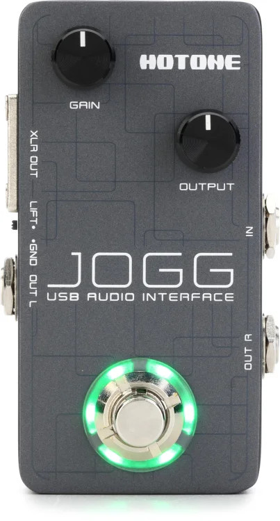 Hotone Jogg USB Audio Interface Pedal