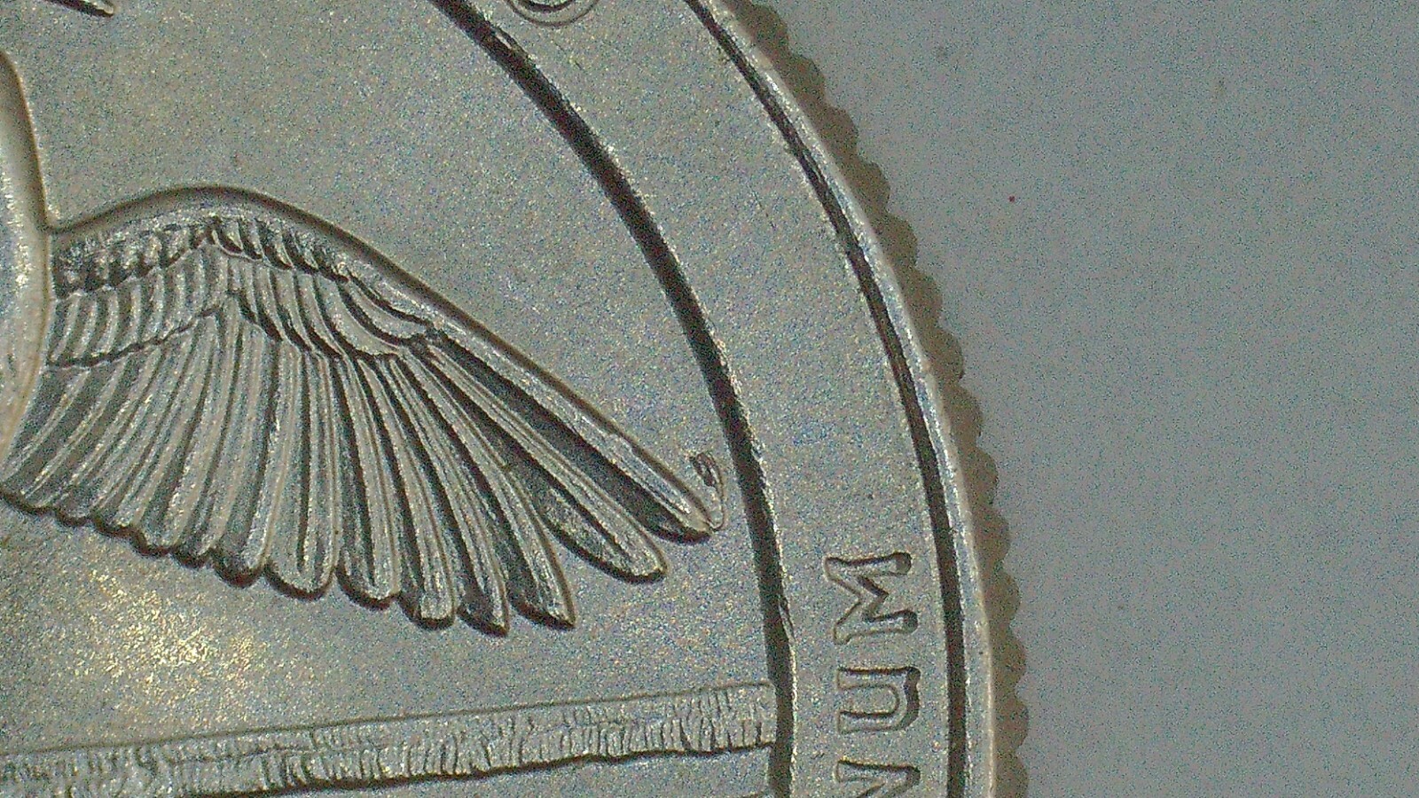 2018 P ERROR Georgia Cumberland Quarter Die Chip + crack ON WING