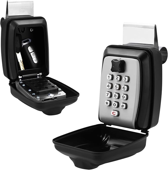2025 Upgrade Sl-591 Car Window Lock Box For Turo, Car Key Lock Box, Car Window P