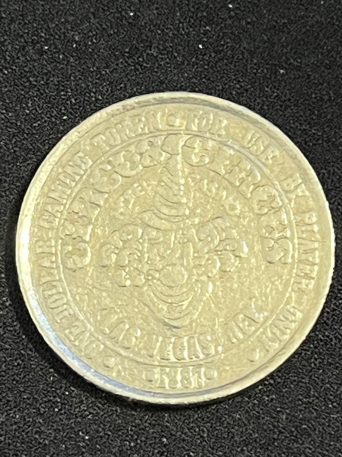 1987 Circus Circus $1 Casino Token - Las Vegas Vintage