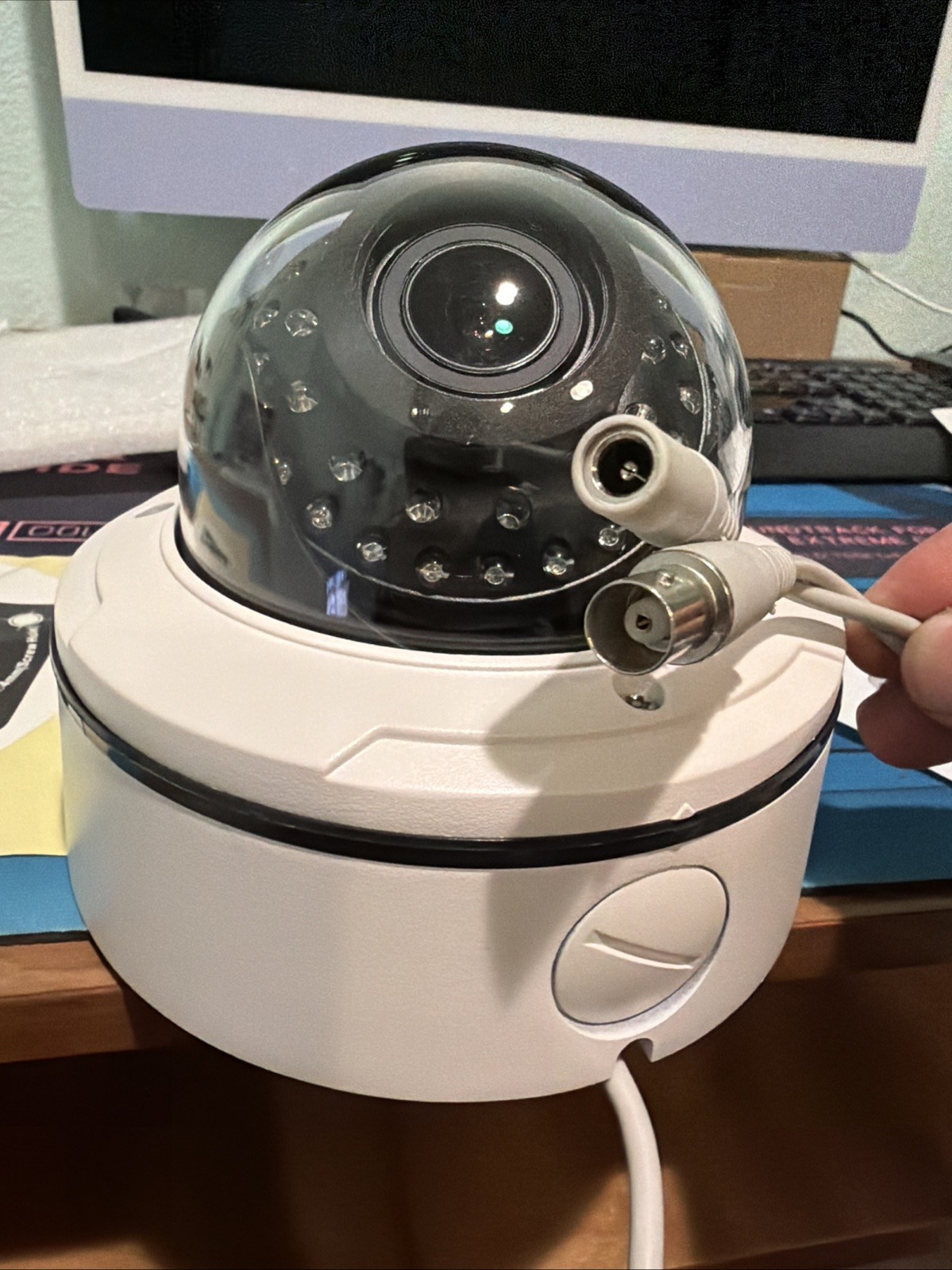 5MP HD-TVI Vandal Dome Security Camera Sony IMX326 2.8-12mm Varifocal IR