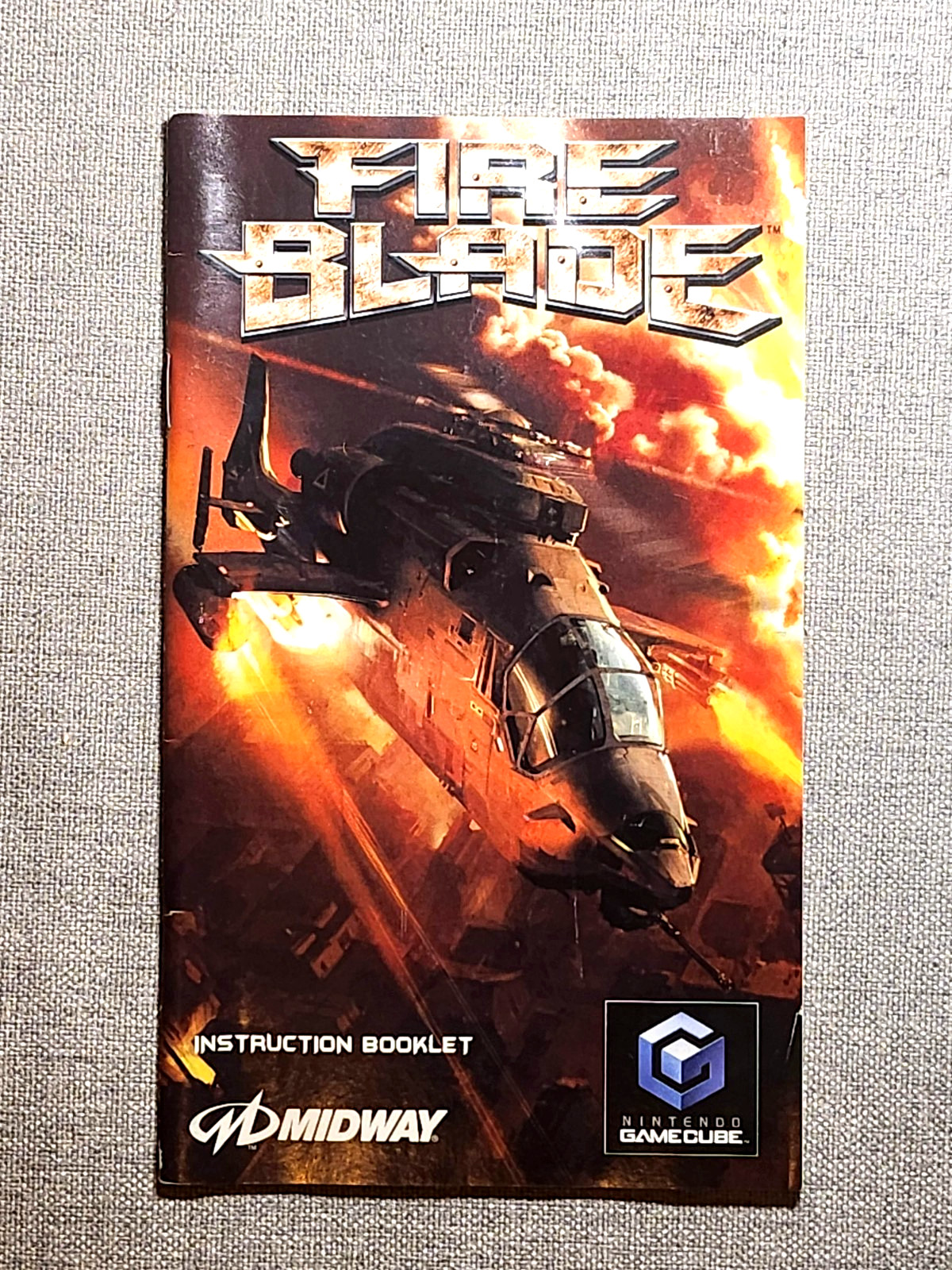 Fire Blade Instruction Manual Only - GameCube