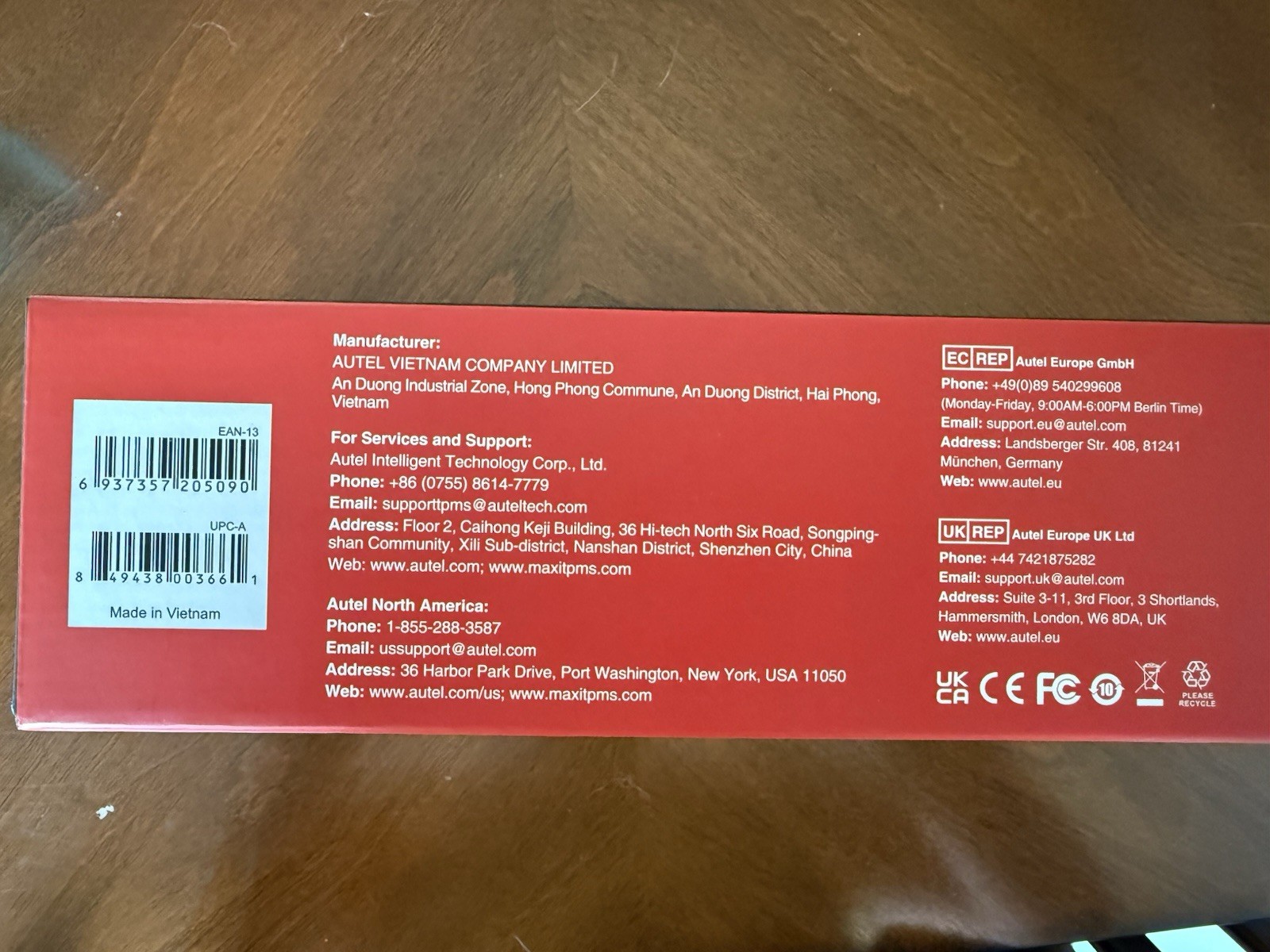 NEW Autel MaxiTPMS TS508WF TPMS Relearn Reset Tool SEALED Free Lifetime Updates!