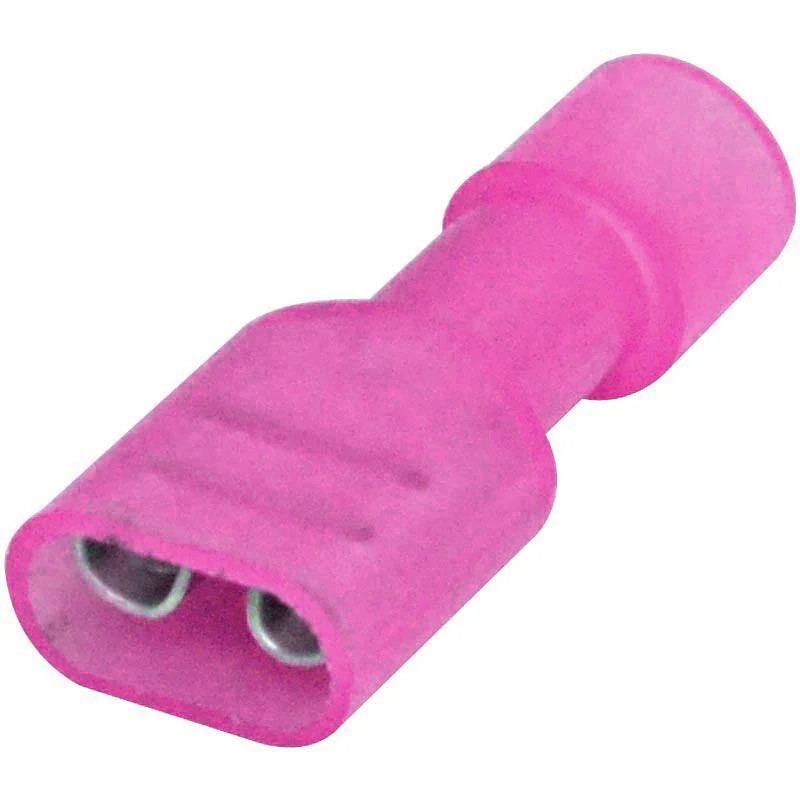 250x Fully Insulated 22/18 Gauge Female Quick Disconnect Wire Connectors Pack