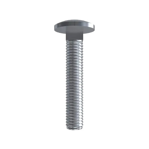 John Deere 03M7280 Round Head Square Neck Bolt, M6 X 45