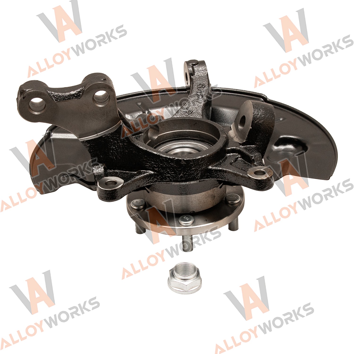 Front Right Steering Knuckle Wheel Hub Bearing Fits 2007-2009 Toyota Camry 2.4L