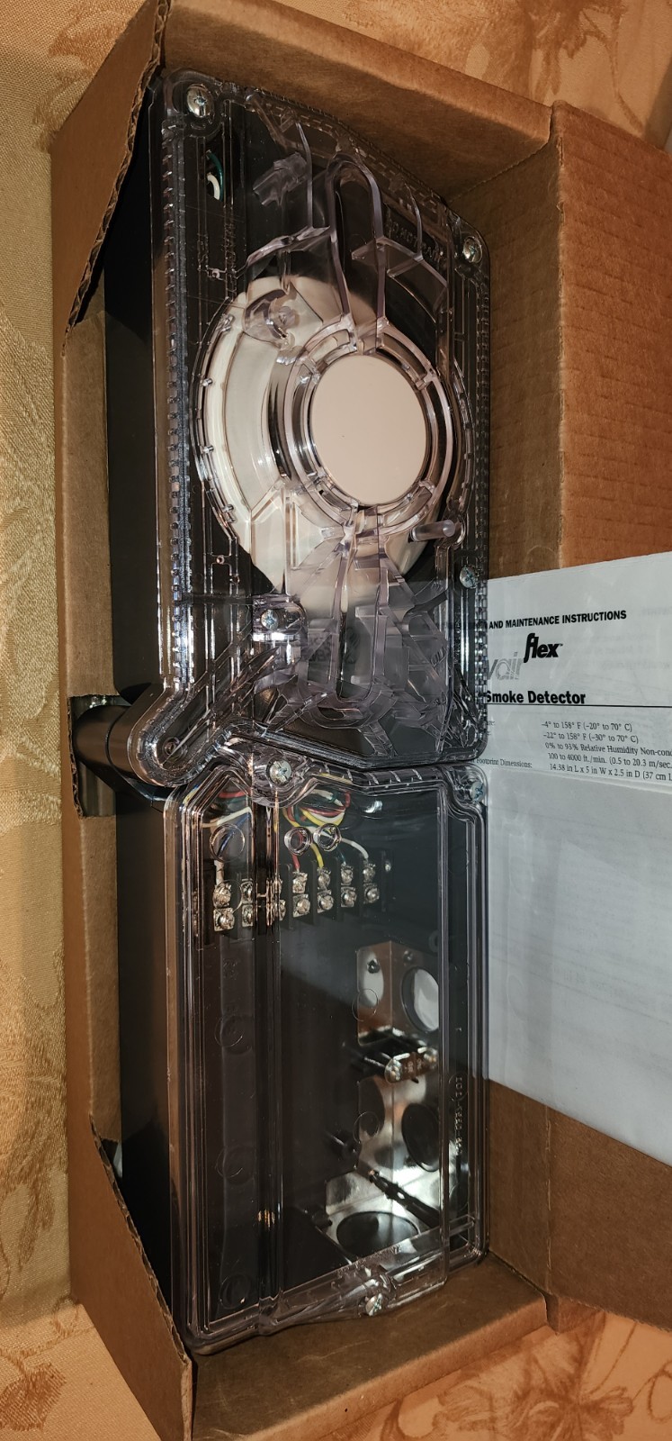 System Sensor InnovairFlex D2 2-Wire Duct Smoke Detector Type Smoke Detectors