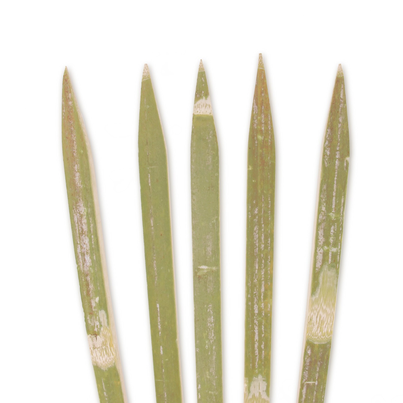 14.6" x 0.2" Extra Long Heavy Duty Square Bamboo Yakitori BBQ Skewers