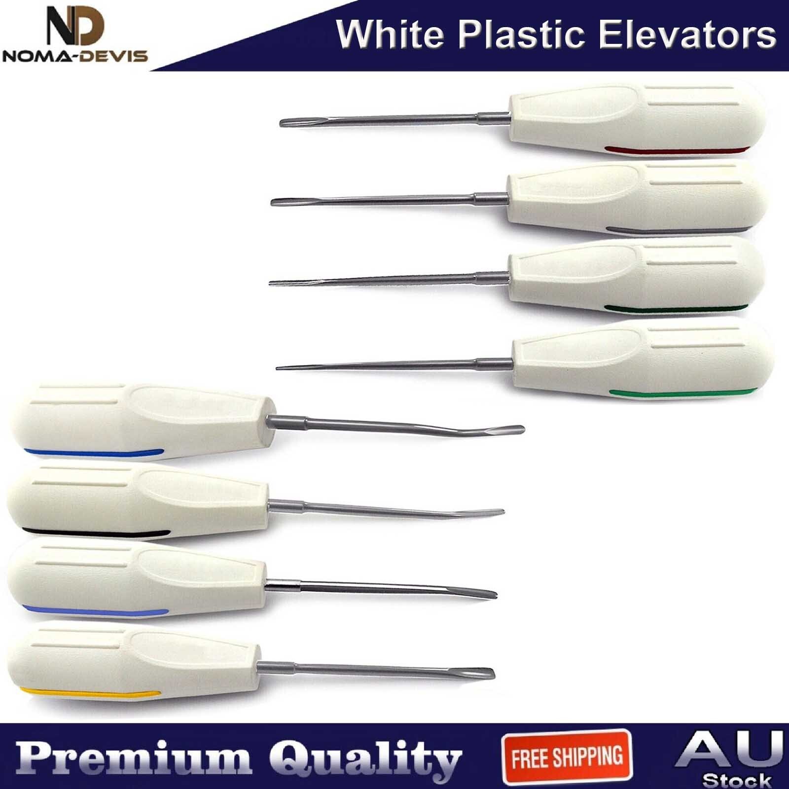 Dental Oral Surgery White Plastic Luxating Elevators Luxation Extracting Tools