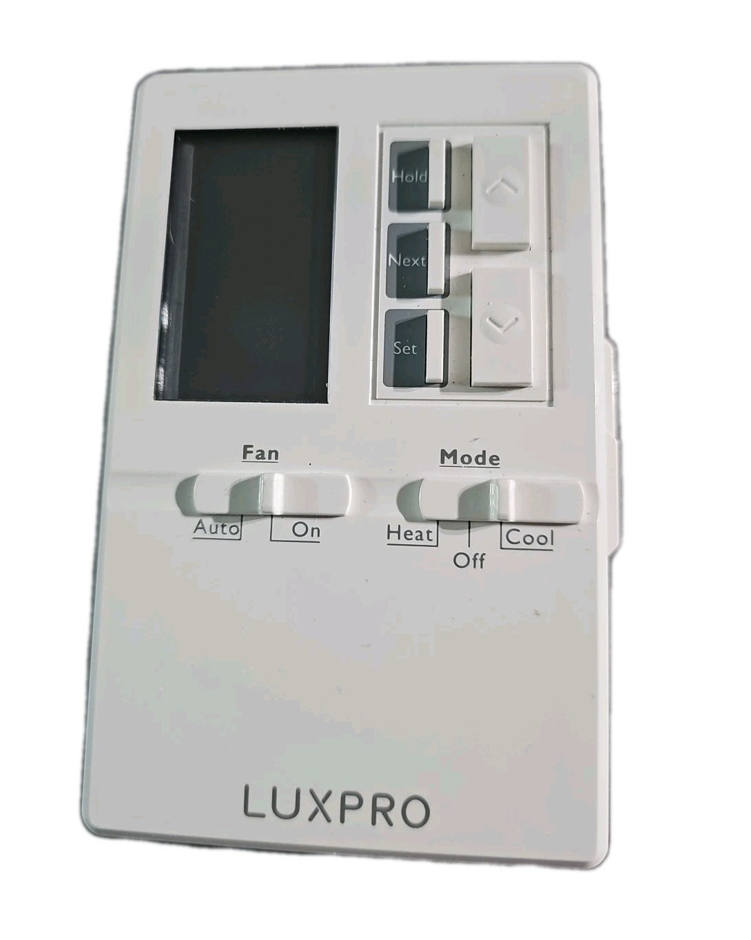 Lux Pro P711V-010 Programmable 7 Day Thermostat, 1 Heat, 1 Cool, Batteries In...