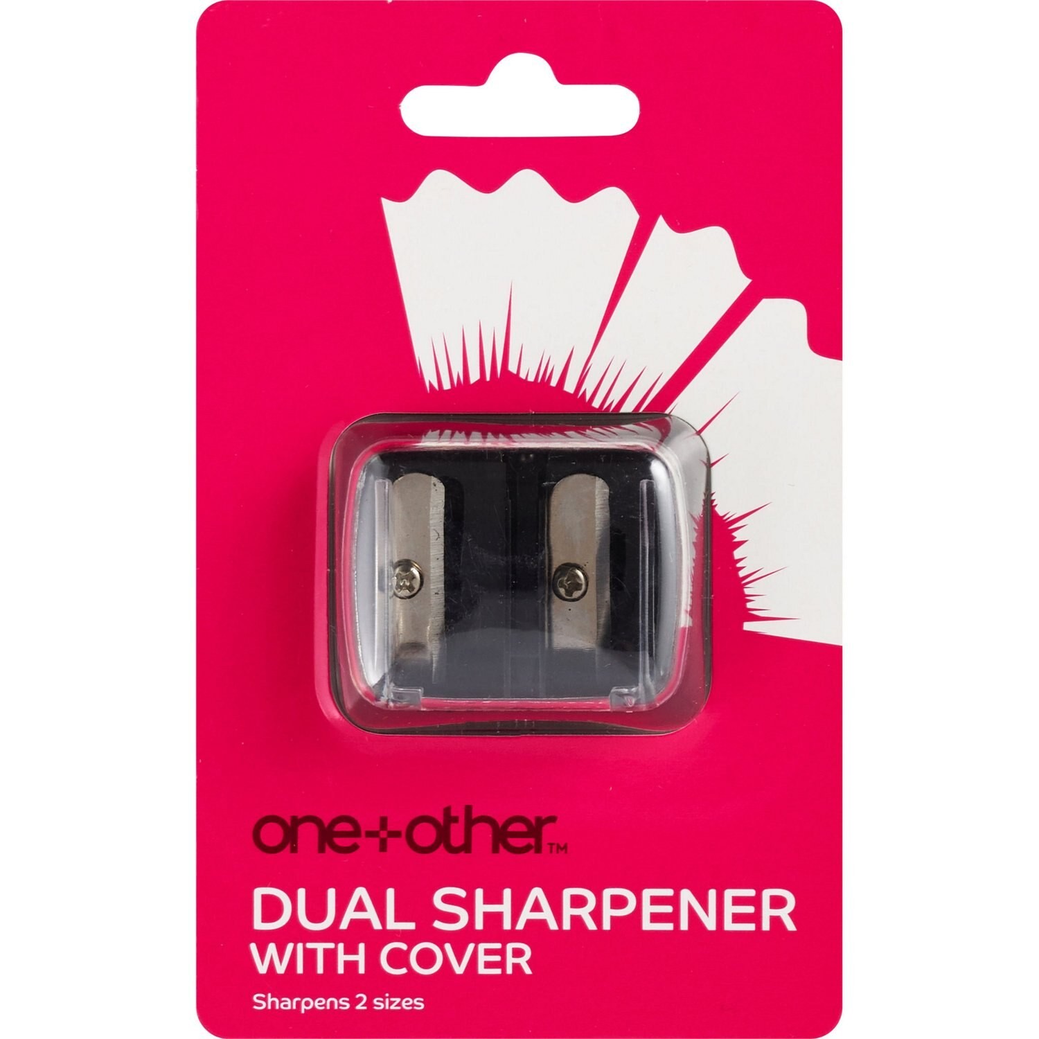 2 PACK one+other Dual Sharpener Makeup Pencil