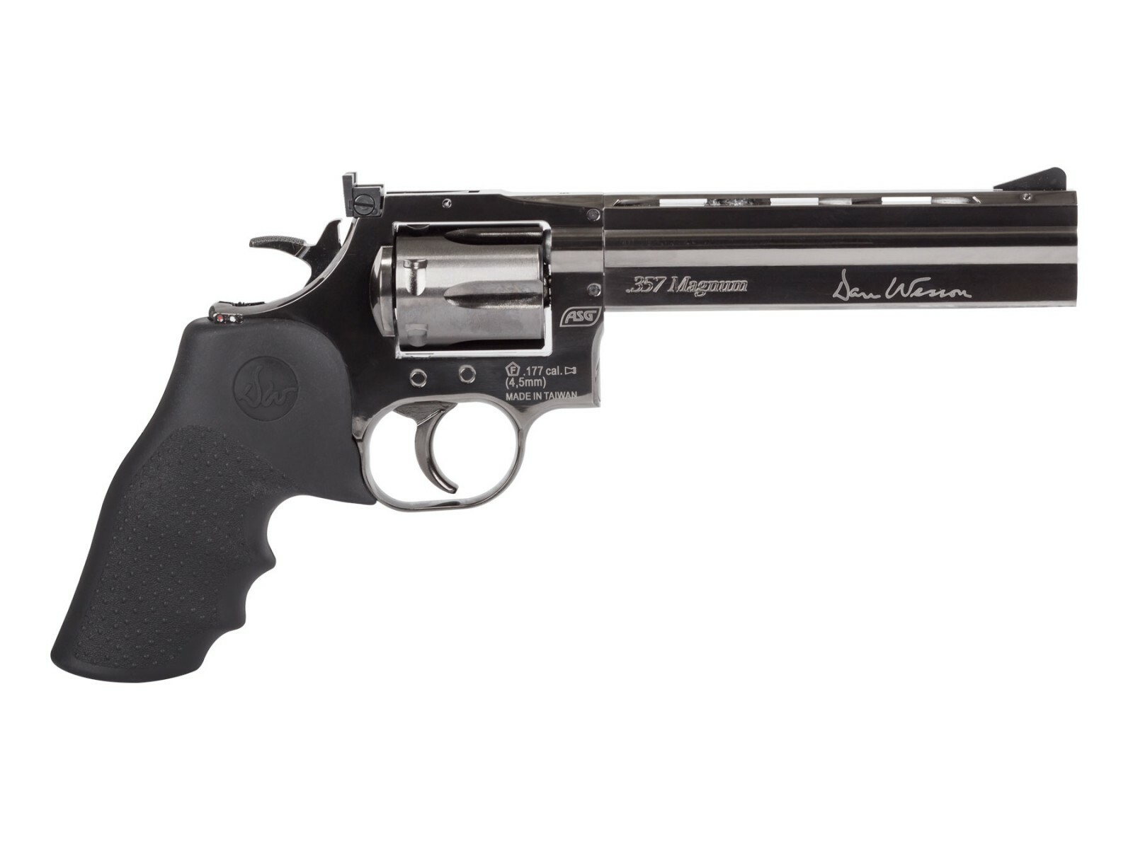 (NEW) Dan Wesson 715 6" Pellet Revolver, Steel Grey by Dan Wesson