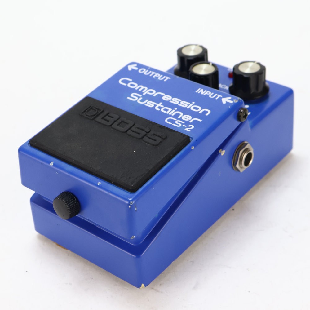 Boss Used Compressor Effector Cs-2 Compression Sustainer Made In Japan Guitar