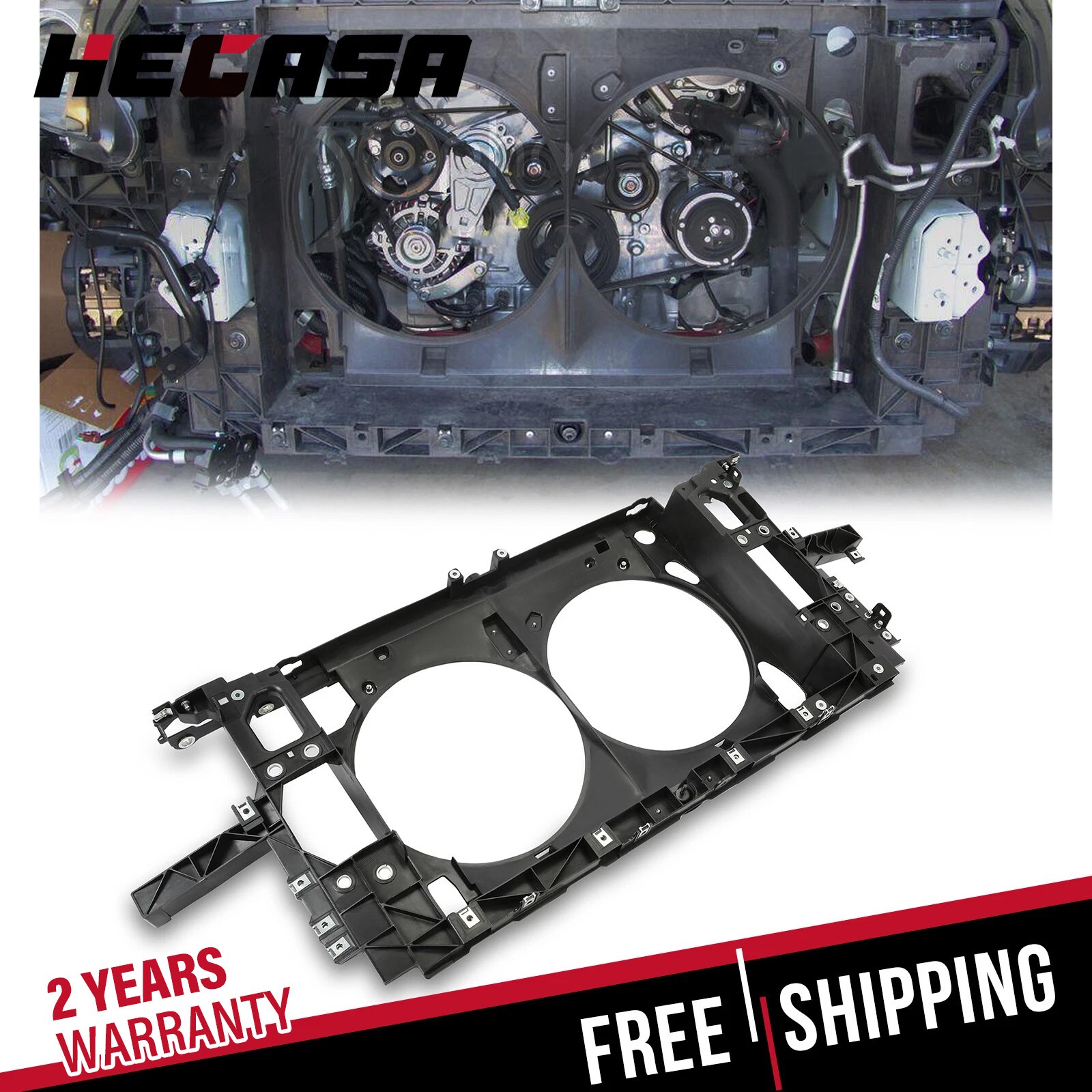 Radiator Support Assembly For Infiniti G35 07-08 /G37 08-13/Q60 14-15 #IN1225107