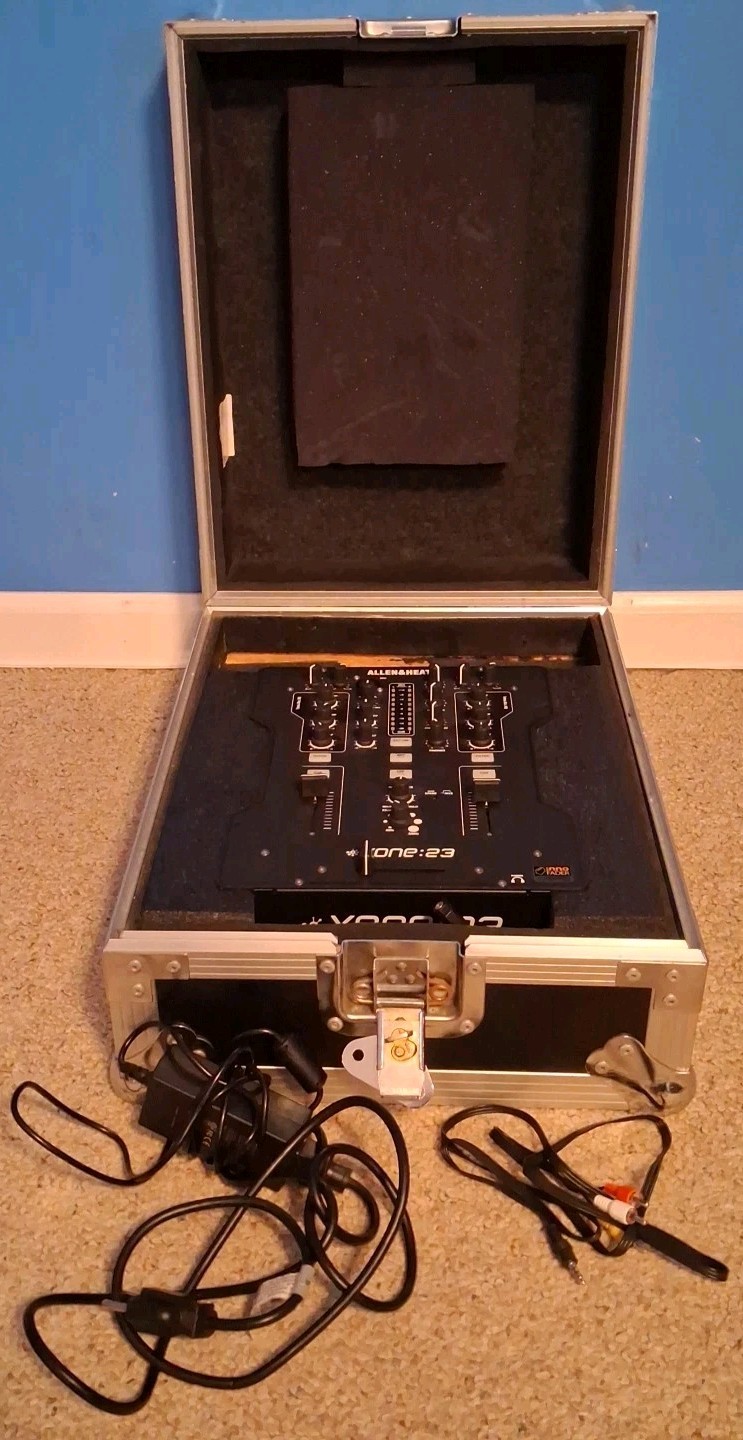 Allen & Heath XONE:23 2+2 DJ Mixer 2 Channel & Custom Road Ready RR12MIX Case