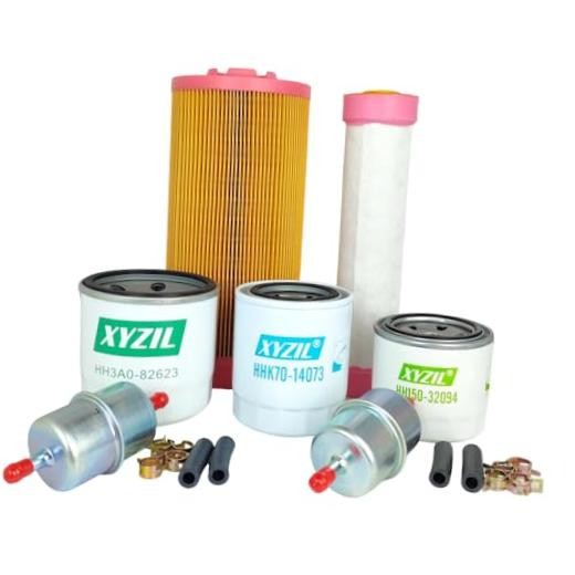 XYZIL Complete Maintenance Filter Kit Compatible with Kubota ZD323 ZD331 ZD326