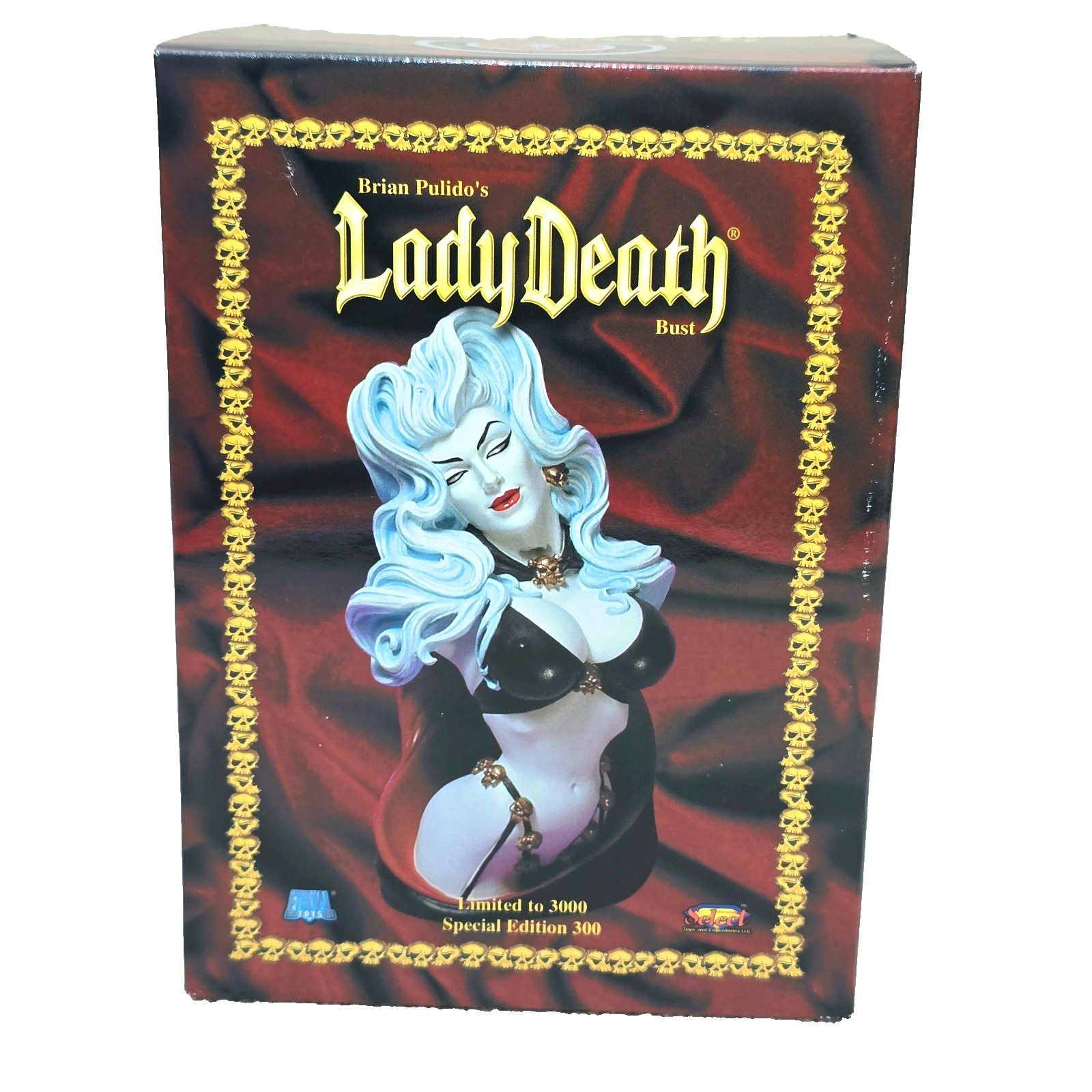 Lady Death 2001 Brian Pulido Mini-Bust Special Ed Limited/300 Chaos! Comics
