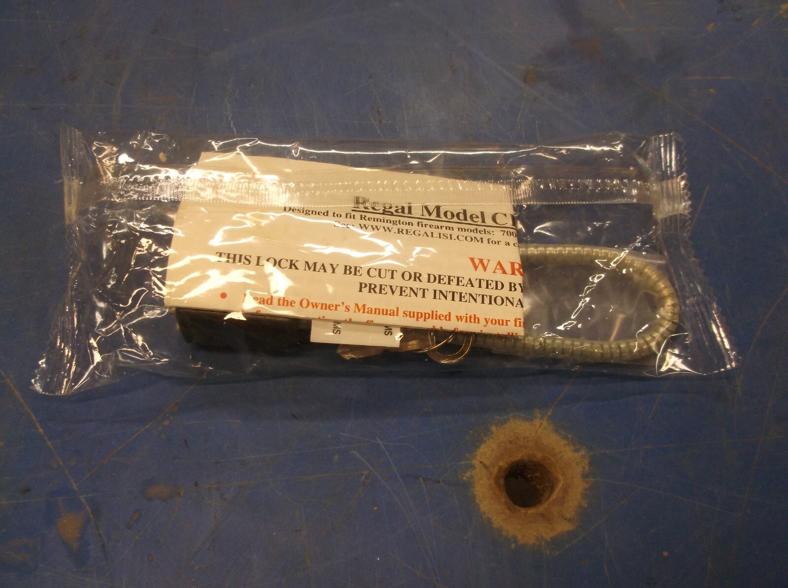 REGAL MODEL CLC10 CABLE LOCK W/2 KEYS REMINGTION GUNS