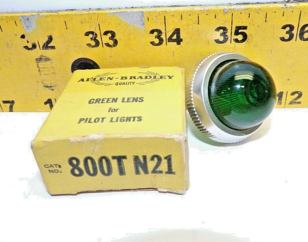 New Allen-Bradley Green Pilot Light Lens  800TN21