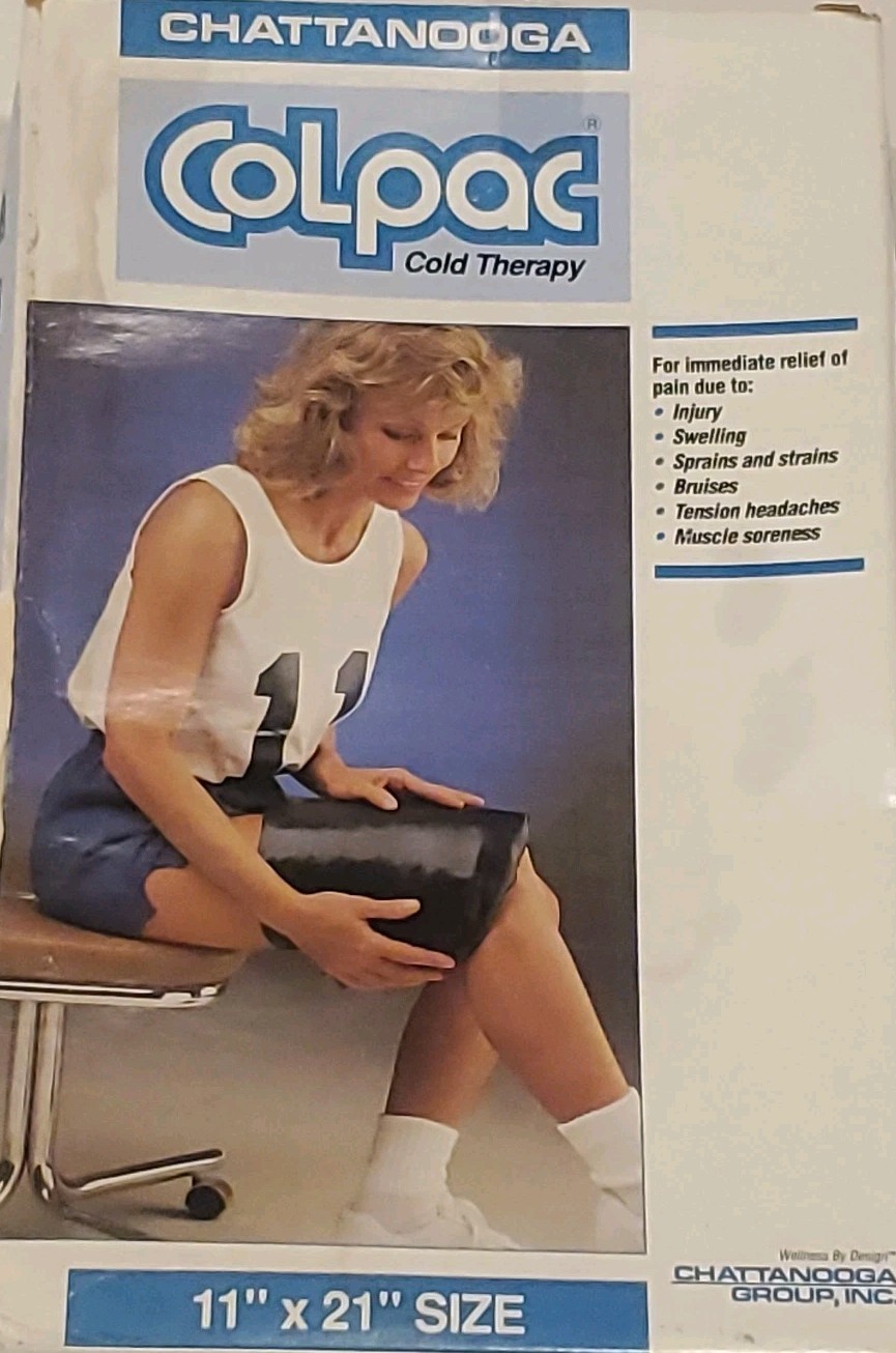Chattanooga ColPac 11"x21" Oversized Cold Therapy Pack for Pain Relief Vintage