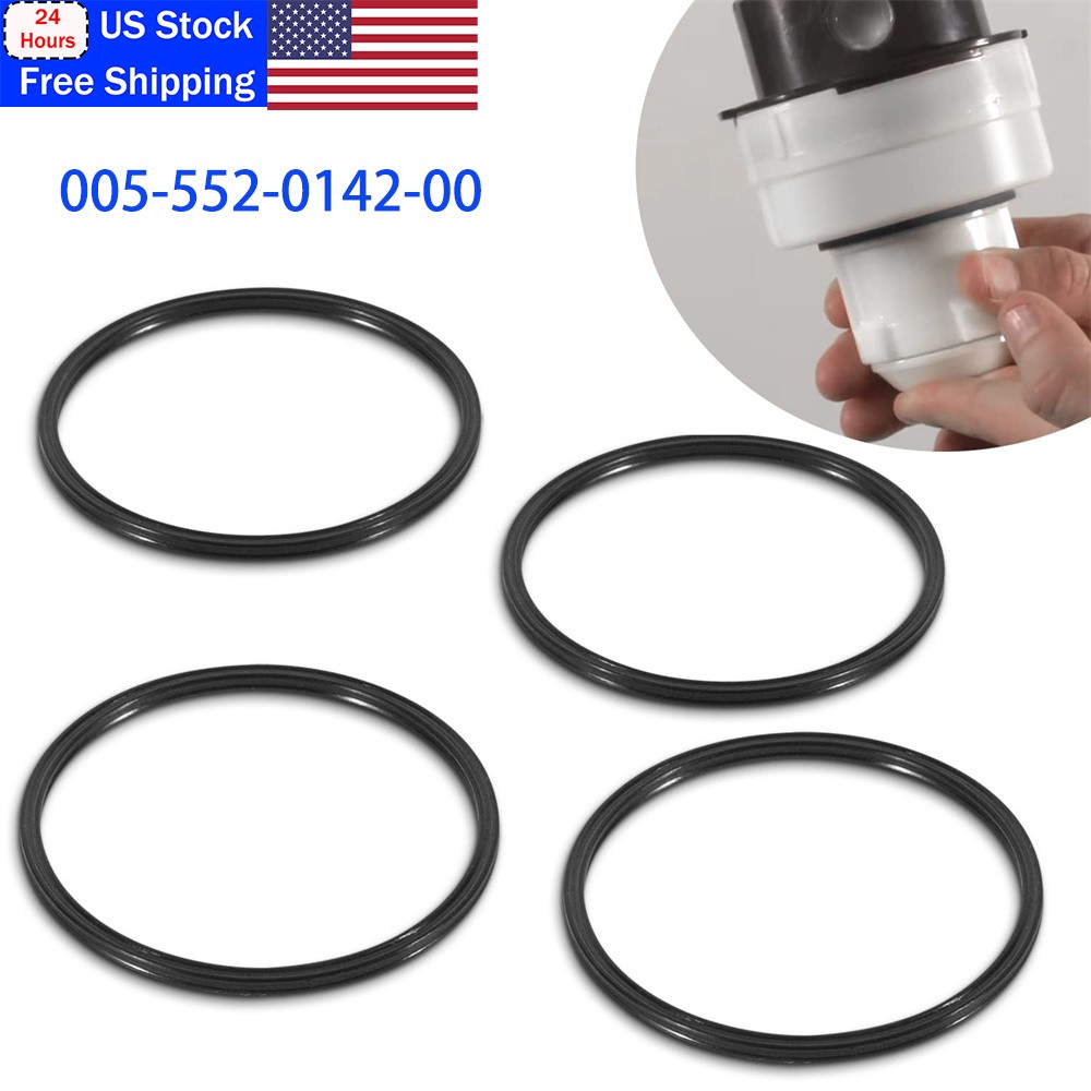4-Pieces Nozzle O-Ring Kit 005-552-0142-00 for Paramount PCC2000 Cleaning Head