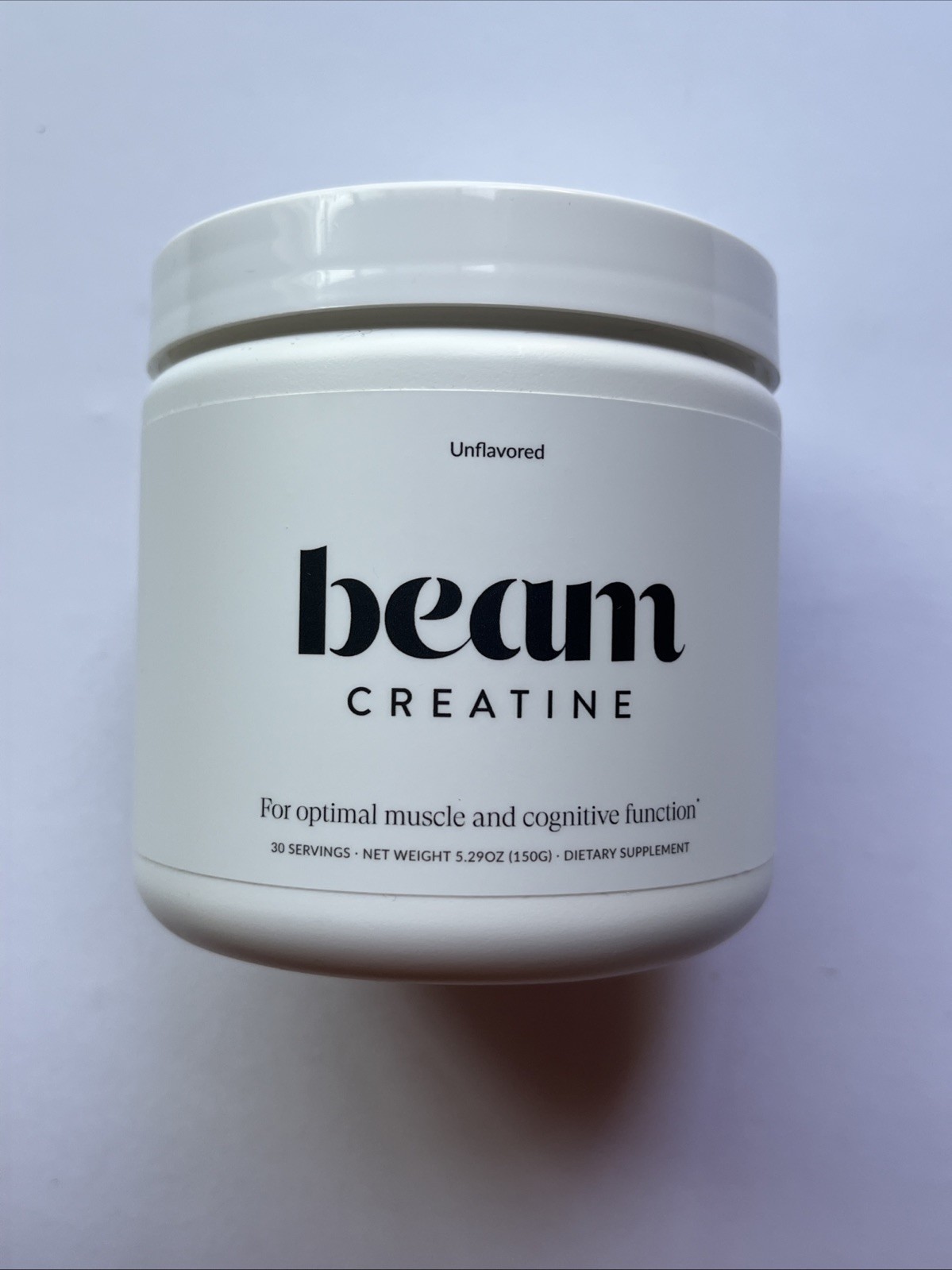 Beam Creatine, Optimum Muscle Growth, Cognitive Function 30 servings, Exp 10/27