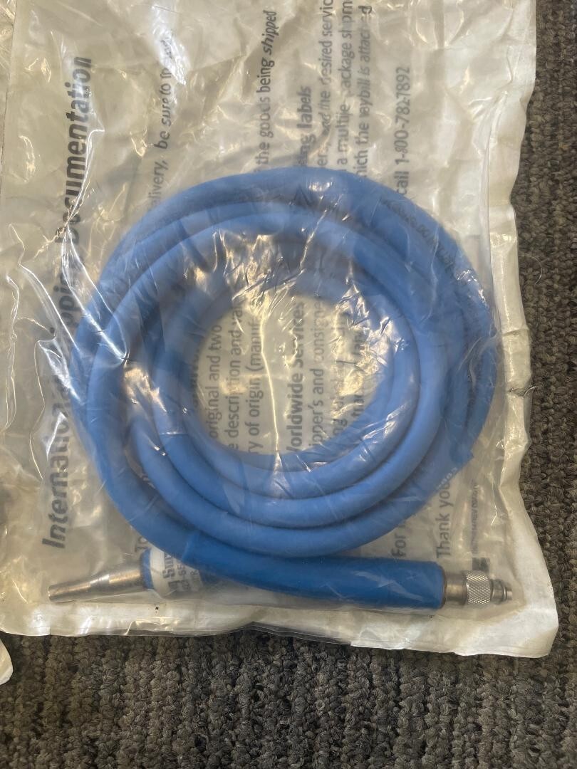 Lot of 2 Pilling Blue Fiber Optic Light Cord P358PR @ B6